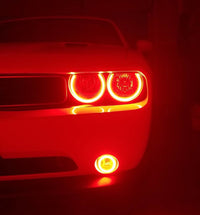 Thumbnail for Oracle 08-14 Dodge Challenger Dynamic Surface Mount Headlight Halo Kit - - Dynamic SEE WARRANTY