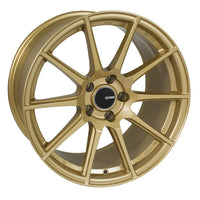 Thumbnail for Enkei TS10 17x8 5x100 45mm Offset 72.6mm Bore Gold Wheel