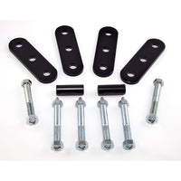 Thumbnail for Rugged Ridge HD Front & Rear Leaf Spring Shackles 55-75 CJ