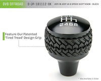 Thumbnail for DV8 Offroad 2011-2018 Jeep JK 6-Speed Shift Knob Black