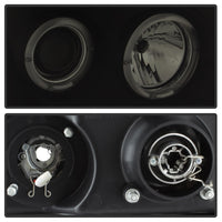 Thumbnail for Spyder GMC Sierra 1500/2500 07-13 Projector Headlights LED Halo- LED Blk Smke PRO-YD-GS07-HL-BSM