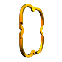 Thumbnail for KC HiLiTES FLEX ERA 4 Color Bezel Ring Gold (ea)