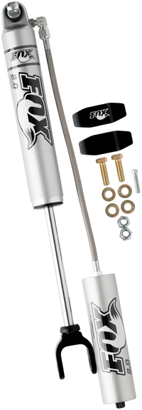 Thumbnail for Fox 11+ Chevy HD 2.0 Performance Series 7.9in. Smooth Body Remote Res. Front Shock / 4-6in. Lift