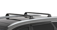Thumbnail for Rhino-Rack 19-22 Hyundai Santa Fe TM 5 Door SUV w/Flush Rails Vortex RVP 2 Bar Roof Rack - Black
