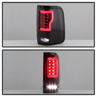Thumbnail for Spyder Ford F150 04-08 Styleside Tail Light V2 - LED - Black Smoke ALT-YD-FF15004V2-LBLED-BSM