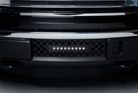 Thumbnail for Putco 11-14 Ford F-150 - EcoBoost Bumper Grille Insert - Black SS Diamond w/ 10in Luminix Light Bar
