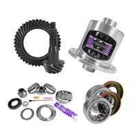 Thumbnail for Yukon 9.75in Ford 4.11 Rear Ring & Pinion Install Kit 34 Spline Positraction Axle Bearings
