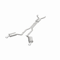 Thumbnail for MagnaFlow Cat-Back Stainless Dual Split Rear Exit 4in Polished Tips 11-15 Chevy Camaro 3.6L V6