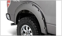 Thumbnail for Bushwacker 09-14 Ford F-150 Styleside Pocket Style Flares 4pc 67.0/78.8/97.4in Bed - Black