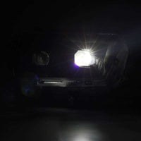 Thumbnail for AlphaRex 10-13 Toyota 4Runner LUXX LED Proj Headlights Plank Style Alpha Black w/Seq Signal/DRL