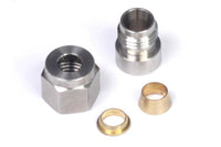 Thumbnail for Haltech 1/4in Stainless Steel Weld-On Kit (Incl Nut & Ferrule)