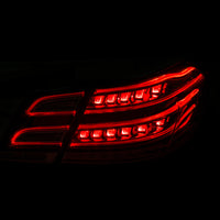 Thumbnail for ANZO 2010-2013 Mercedes Benz E Class W212 LED Taillights Red/Clear