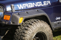 Thumbnail for Rugged Ridge 4-Piece Fender Flare Kit 4.75-In 97-06 Jeep Wrangler