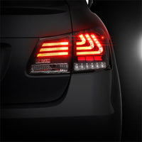 Thumbnail for Spyder 07-11 Lexus GS 350 LED Tail Lights Black ALT-YD-LGS06-LED-BK