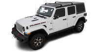 Thumbnail for Rhino-Rack 07-22 Jeep Wrangler JK/JL 4 Door Hard Top Vortex SG 2 Bar Roof Rack - Black
