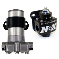 Thumbnail for Nitrous Express Black Style Fuel Pump and Non Bypass Regulator Combo