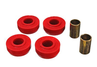 Thumbnail for Energy Suspension 62-67 Chevy Nova Red Front Strut Rod Bushing Set