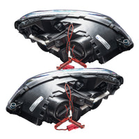 Thumbnail for Oracle 08-11 Mercedes Benz C-Class Pre-Assembled Headlights Chrome Housing w/o Cntrl SEE WARRANTY