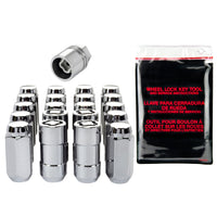 Thumbnail for McGard 5 Lug Hex Install Kit w/Locks (Cone Seat Nut) 9/16-18 / 13/16 Hex / 1.75in. L - Chrome