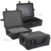 Thumbnail for Go Rhino XVenture Gear Hard Case - Large 25in. / Lockable / IP67 / Automatic Air Valve - Tex. Black