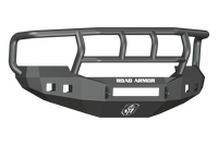 Thumbnail for Road Armor 05-07 Ford F-250 Stealth Front Bumper w/Titan II Guard Wide Flare - Tex Blk