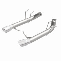 Thumbnail for MagnaFlow 13 Ford Mustang Dual Split Rear Exit Stainless Axle-Back Cat Back Exhaust (Competition)
