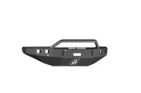 Thumbnail for Road Armor 15-19 Chevy 2500 Stealth Front Winch Bumper w/Pre-Runner Guard - Tex Blk