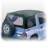 Thumbnail for Rugged Ridge S-Top Black Denim Clear Windows 88-94 Sidekicks