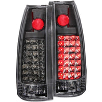 Thumbnail for ANZO 1999-2000 Cadillac Escalade LED Taillights Black
