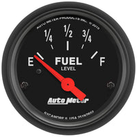 Thumbnail for Autometer Z-Series Gauge Fuel Level 2 1/16in 73e To 10f(Aftermarket Linear) Elec Z-Series