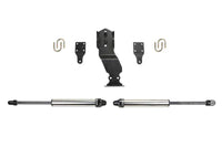 Thumbnail for Fabtech 19-20 Ford F450/F550 4WD Dual Steering Stabilizer System w/DL 2.25 Shocks