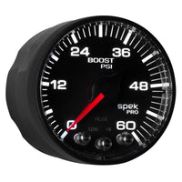 Thumbnail for Autometer Spek-Pro 52.4mm 0-60 PSI Digital Stepper Motor Boost Gauge