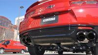 Thumbnail for Corsa 2016-24 Chevy Camaro SS 6.2L Xtreme+ 2.75in Cat-Back Dual Rear Exit w/ Twin 4in Black PVD Tips