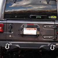 Thumbnail for DV8 Offroad 18-22 Jeep Wrangler JL Spare Tire Delete Kit w/Light Mounts