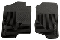 Thumbnail for Husky Liners 07-12 GM Silverado/Sierra/Tahoe/Yukon/Escalade Heavy Duty Black Front Floor Mats