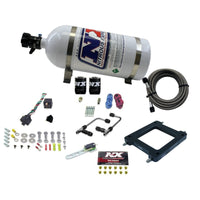 Thumbnail for Nitrous Express Dominator Gemini Pro-Power Nitrous Kit (100-500HP) w/10lb Bottle
