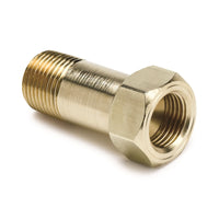 Thumbnail for AutoMeter Fitting Adapter 3/8in. NPT Male Extension Brass For Mech. Temp. Gauge