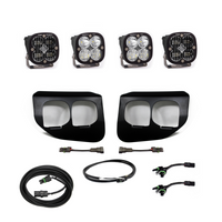 Thumbnail for Baja Designs Ford Super Duty (20-On) Fog Lights Dual FPK SAE/Pro DC Baja Designs w/Upfitter