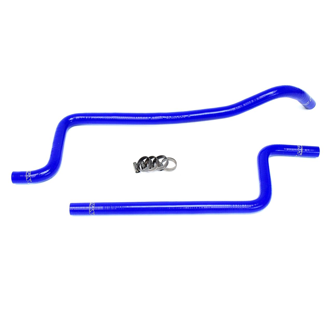 HPS Blue Reinforced Silicone Heater Hose Kit for Jeep 97-01 Wrangler TJ 4.0L Left Hand Drive