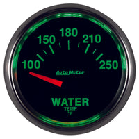 Thumbnail for Autometer GS 52mm 100-250 Deg F Short Sweep Electronic Water Temperature Gauge