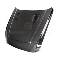 Thumbnail for Anderson Composites 15-17 Ford Mustang (Excl. GT350/GT350R) Super Snake Double Sided Hood