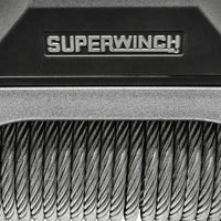 Thumbnail for Superwinch 12000 LBS 12V DC 3/8in x 85ft Wire Rope SX 12000 Winch - Graphite