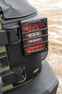 Thumbnail for Rugged Ridge Rear Corner Kit Body Armor 4-Door 07-18 Jeep Wrangler JKU