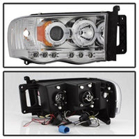 Thumbnail for Spyder Dodge Ram 1500 02-05/Ram 2500 03-05 Projector Headlights LED Halo LED Chrm PRO-YD-DR02-HL-C