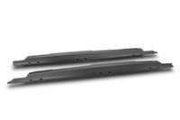 Thumbnail for Rugged Ridge 07-18 Jeep Wrangler (JKU) Rocker Pnl/Sill Plate Cvr 4dr. Rocker Guard Pair - Tex. Blk