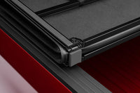 Thumbnail for Lund 88-99 Chevy C1500 Fleetside (8ft. Bed) Hard Fold Tonneau Cover - Black