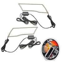 Thumbnail for Oracle 09-18 Dodge Ram Switchback Quad Headlight Halo Kit - RGB+A + w/ RF Controller SEE WARRANTY