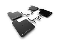 Thumbnail for Rally Armor 18-24 Jeep JL Wrangler Black UR Mud Flap w/White Logo