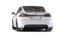 Thumbnail for Rally Armor 21-24 Tesla Model S / S Plaid Black UR Mud Flap w/Red Logo