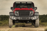 Thumbnail for Rugged Ridge Spartacus Front Bumper Black 07-18 Jeep Wrangler